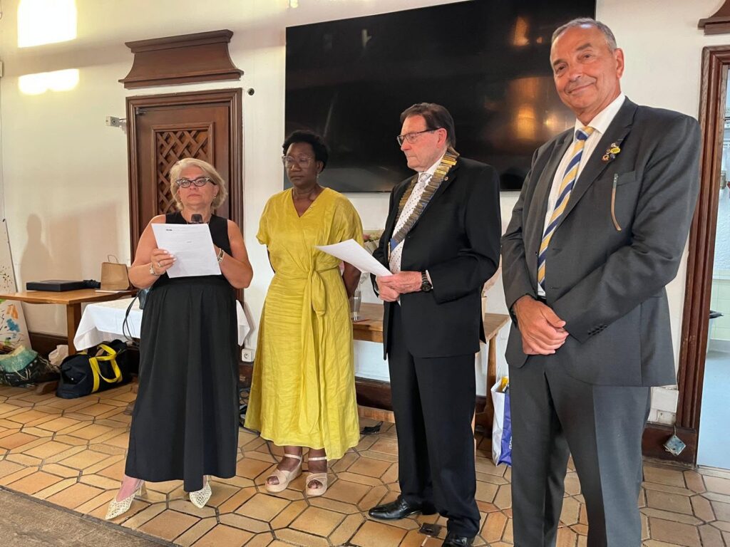 Françoise Manassero rejoint le Lions Club Saint-Germain-en-Laye Doyen le 18 juin 2026